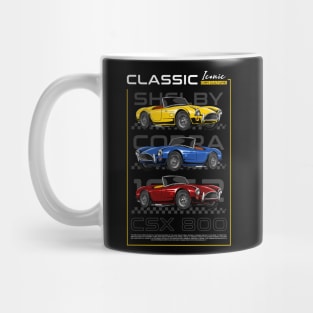 Vintage Cobra CSX Car Mug